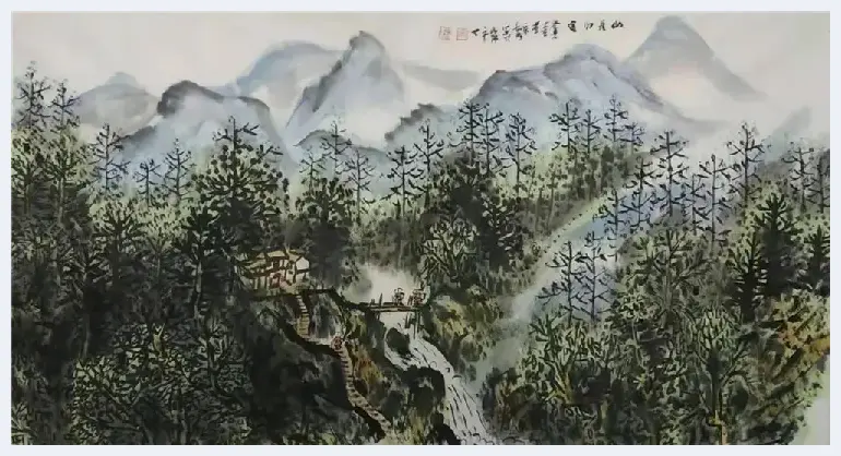 徜徉于心灵与山水之间：读宋智明的山水画 | 艺术美文