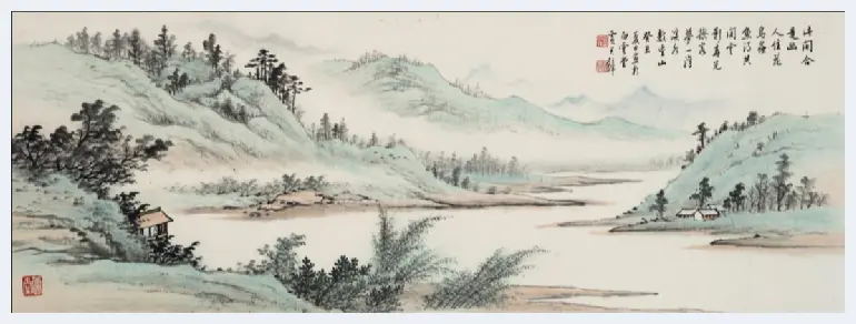 黄君璧“云水法”山水画精品欣赏 | 美术百科