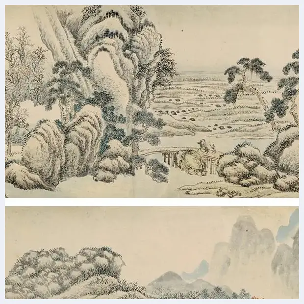 王翚《虞山山水卷》山水画鉴赏 | 艺术百科