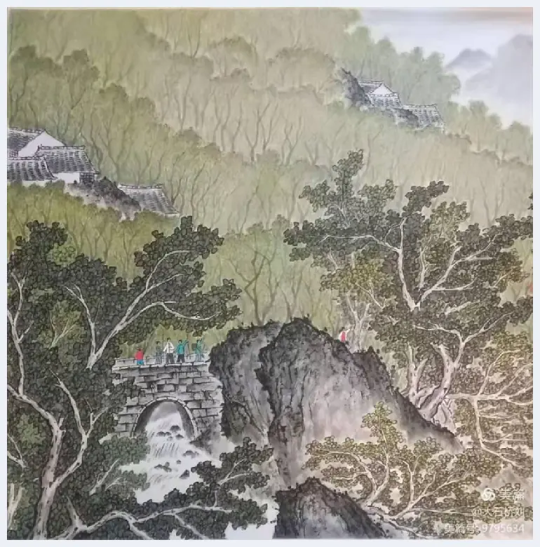 刘玉来：《山水画经营位置与画眼的关系》 | 艺术美文