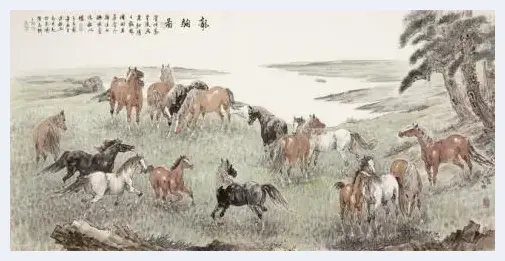 心潮难平写骏马——乐毅画马鉴赏 | 艺术美文