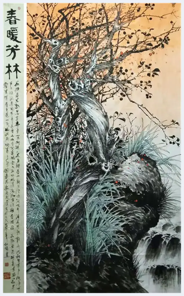 妙笔丹青：花鸟画名家韦仲传绘画艺术 | 美术观点