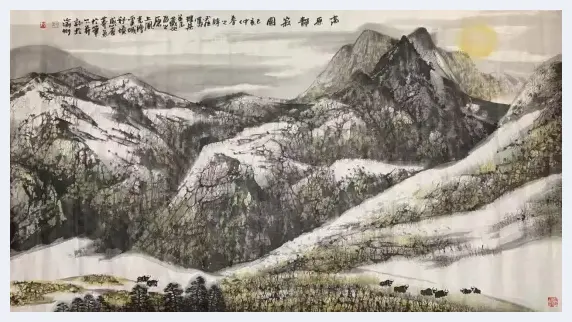 “画里青山便是家”近读名家名作——画家杨必位 | 艺术常识