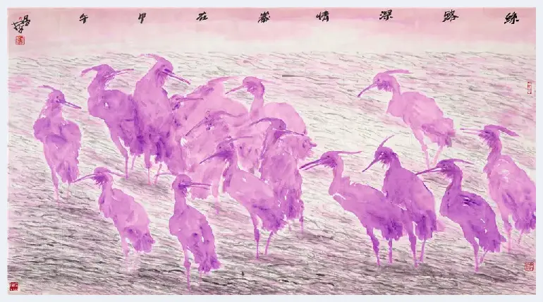 气韵奇崛，虚实相生：画家樊昌哲的花鸟画特色 | 美术评论