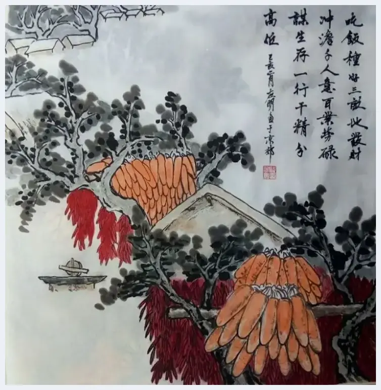 潘永彬的山水乡情画欣赏 | 美术知识