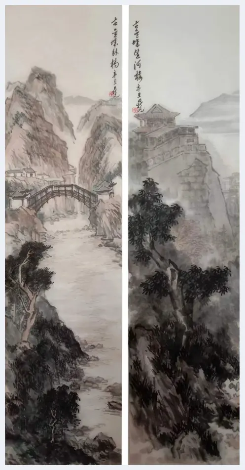 记忆中的老兰州——李鼎元山水画 | 美术趣闻