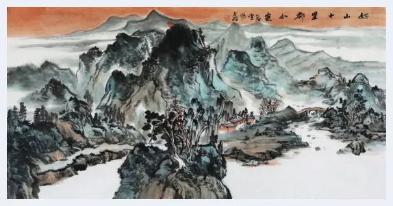 喜迎党的二十大绘画作品选——著名画家何占福 | 美术观点