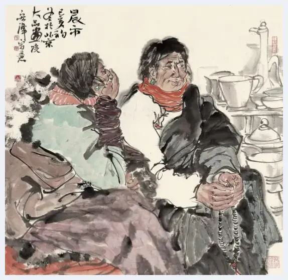 情系笔端 翰墨飞扬——画家杨宏伟人物画作品赏析 | 艺术常识