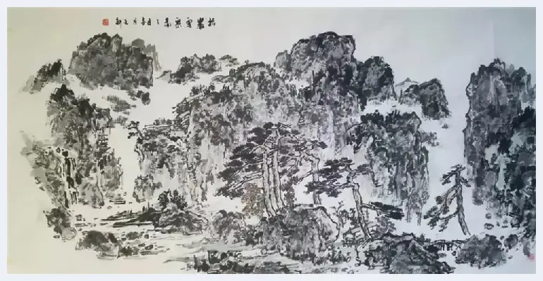 苍浑秀骨，隽朗神发：读张文新的山水作品 | 美术评论