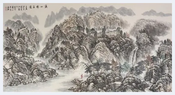 王鸿雁山水画品赏 ——云游山水间 | 美术评论