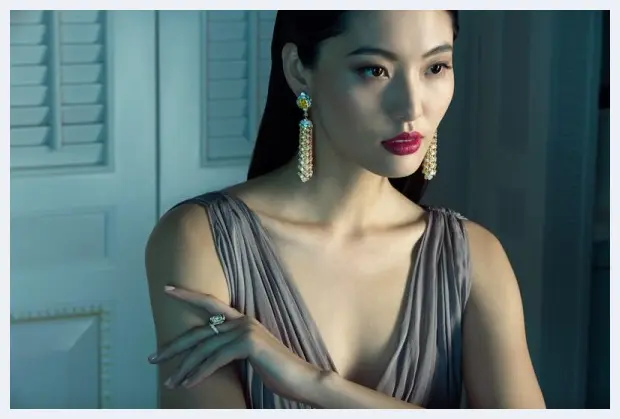 中国模特演绎：梵克雅宝VAN CLEEF & ARPELS 2014春夏系列珠宝时尚大片 | 玉器作品