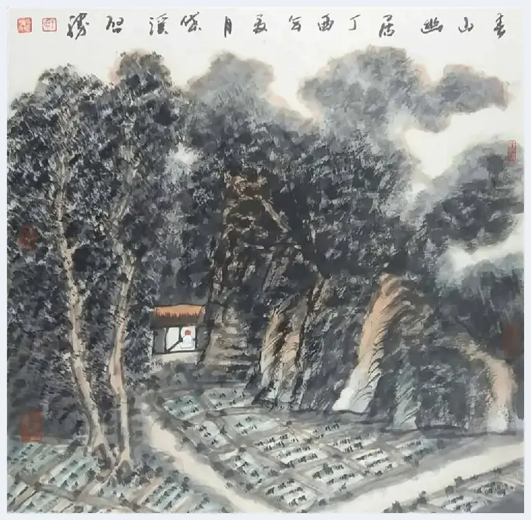 王启胜山水画小品 | 美术资料