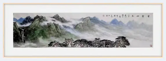 传艺术之大美——著名画家贺成才山水作品欣赏 | 艺术杂谈