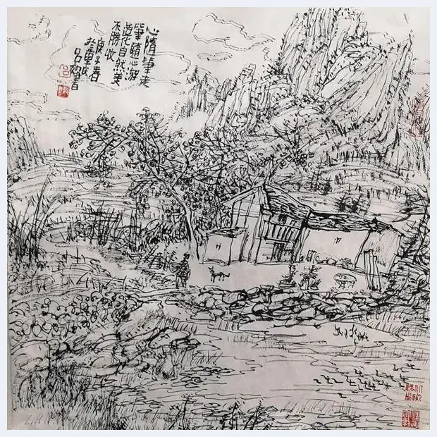 挥洒淋漓 匠心深蕴——当代山水画家吕效书 | 艺术评论