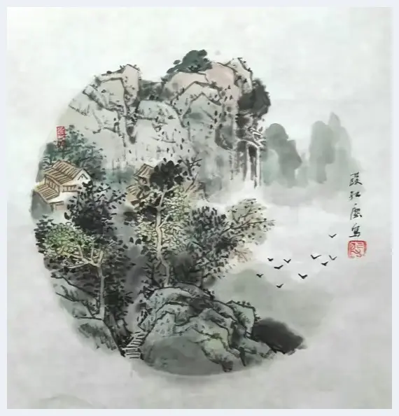 段红尘国画作品欣赏 | 艺术杂谈