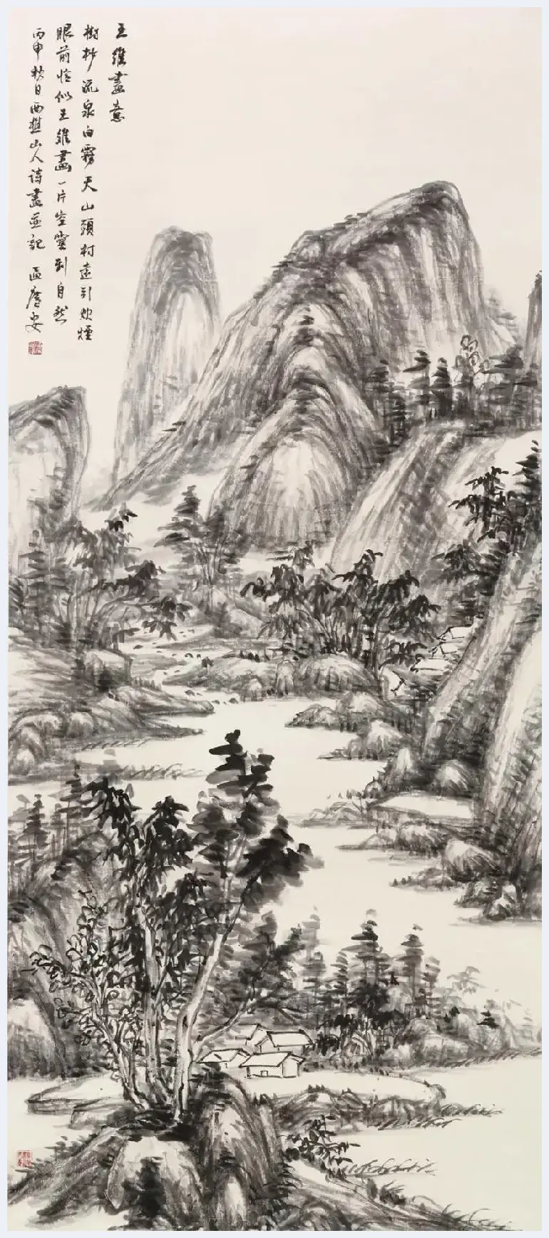 岭南国画百家之区广安作品赏 | 美术观点