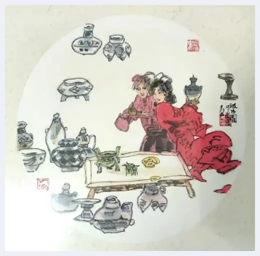 丹青绘画中秋月 翰墨书写盛世情——著名画家于受万的绘画艺术 | 美术资料