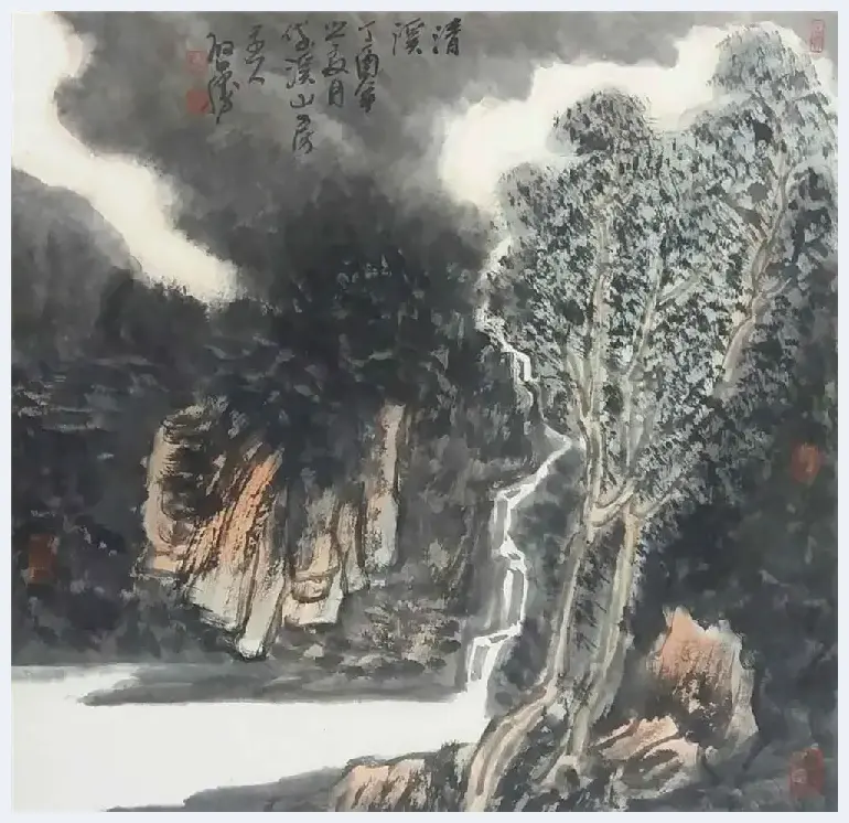 王启胜山水画小品 | 美术资料