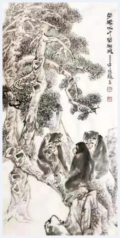 喜迎二十大 翰墨绘华章——著名画家陈增胜(组图) | 美术百科