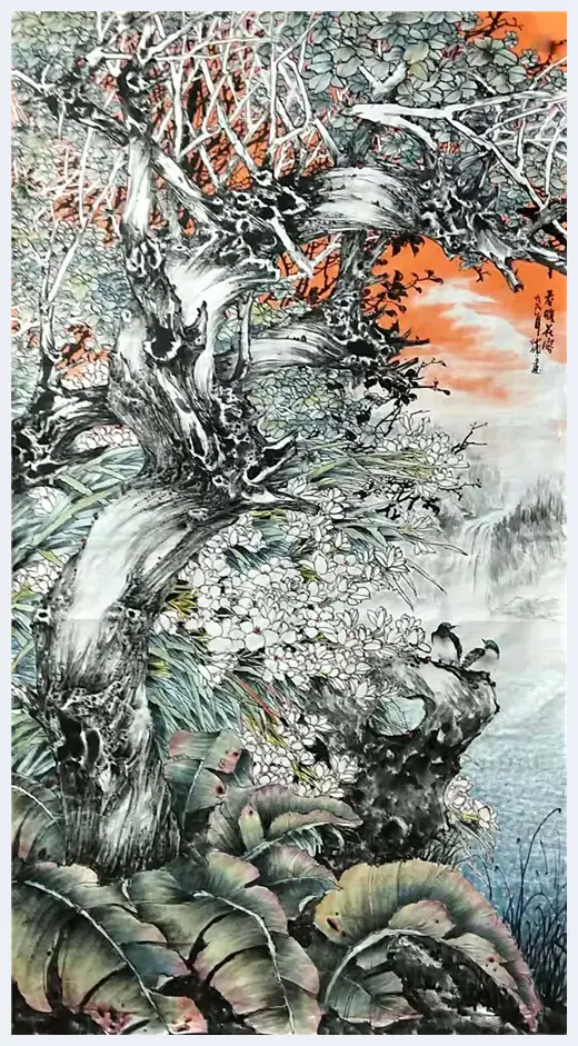 妙笔丹青：花鸟画名家韦仲传绘画艺术 | 美术观点