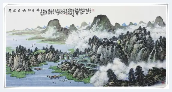 大器风范 : 国家殿堂画家黄廷海先生 | 美术评论