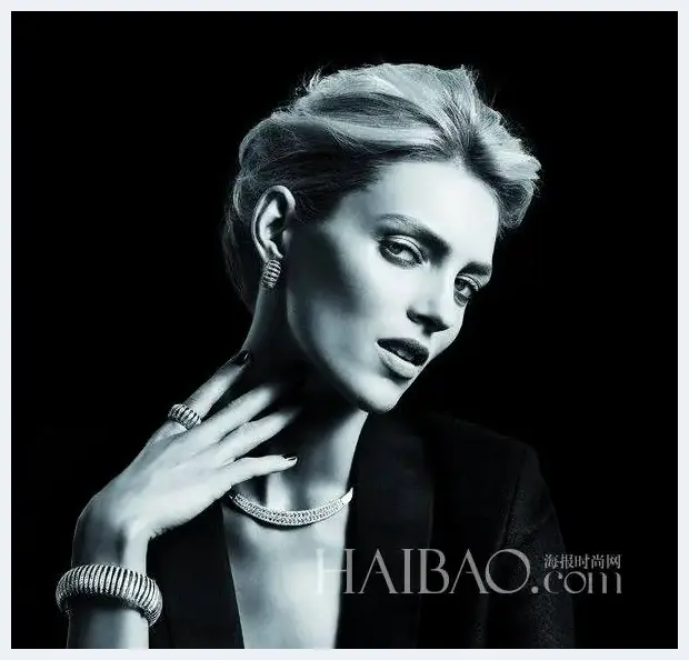 超模安雅·卢比可 (Anja Rubik) 演绎波兰珠宝品牌Apart Diamond 2014春夏珠宝广告大片！ | 玉器图片