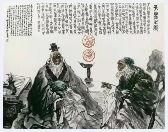 著名国画家耿建先生《中国古代圣贤人物画集锦》赏析 | 美术教学