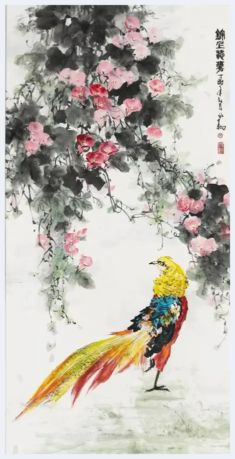 著名画家张得翔写意花鸟画 | 艺术美文