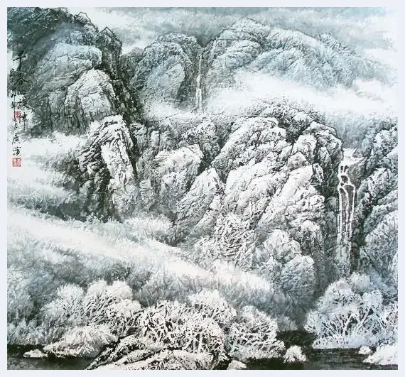 李广滨和冰雪雾凇国画艺术 | 美术文摘