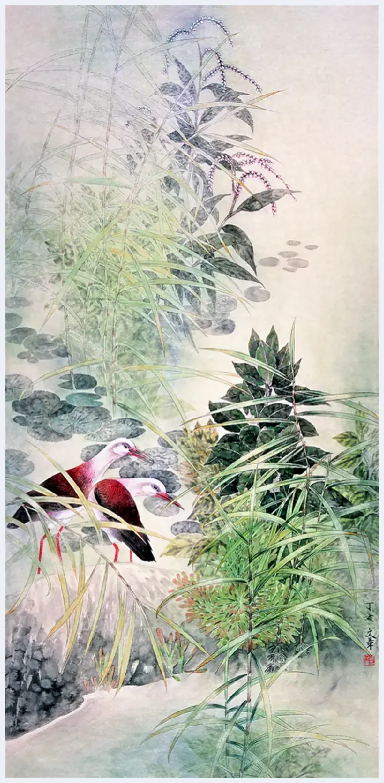 翰墨丹青：浅谈孙文章的工笔花鸟画 | 美术学术