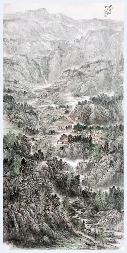 东岳脚下必巍峨——谈樊峰和他的山水画 | 艺术杂谈