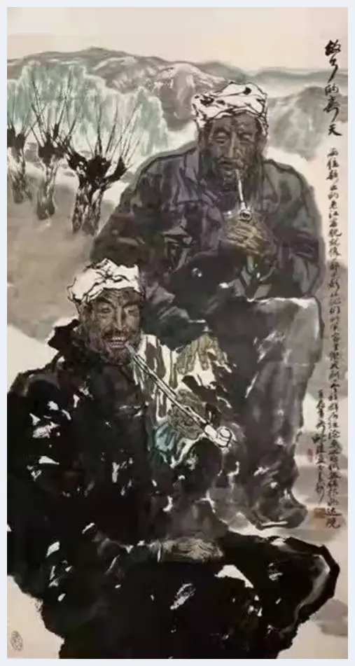 故乡的人·魂牵梦萦是故乡——画家耿建的人物画作品赏析 | 美术趣闻