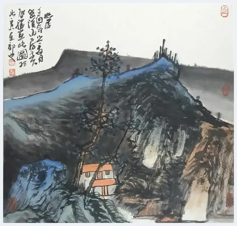 王启胜山水画小品 | 美术资料