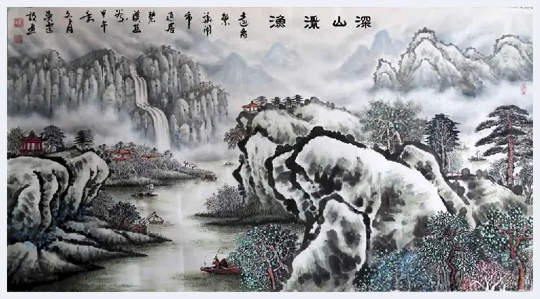 画家吴建设：心怀丘壑点丹青 纷呈异姿透心声 | 美术常识