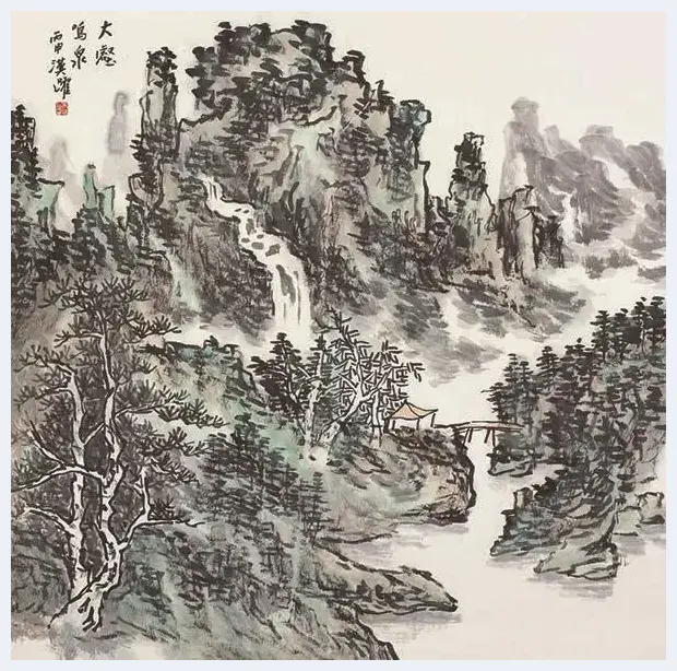 著名画家马汉跃和他的山水画艺术 | 艺术常识