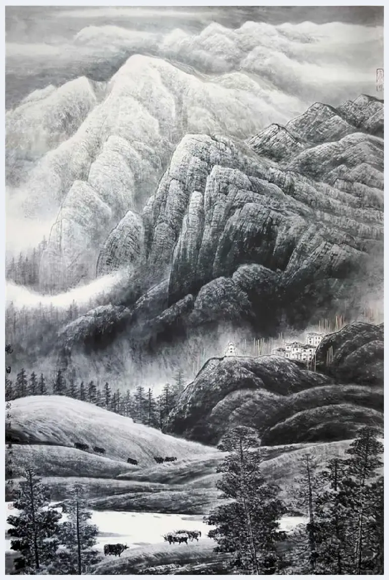 大器风范：著名画家王晓峰山水印象 | 艺术知识