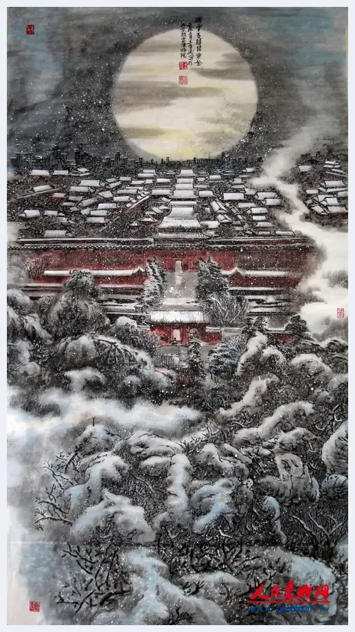 李人毅《中国画家研究·山水卷》之——王有民：紫禁城瑞雪传递吉祥 | 艺术美文