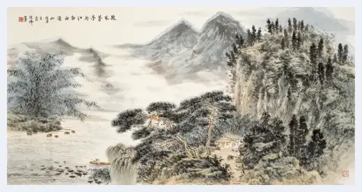 张佩山水画：神随笔运 迁想妙得 | 美术常识