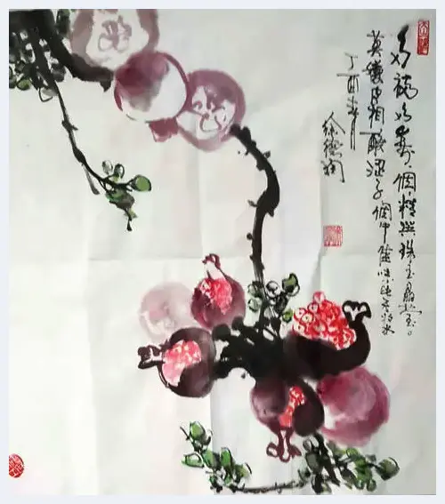 画家徐德润花卉作品赏析 | 美术教学