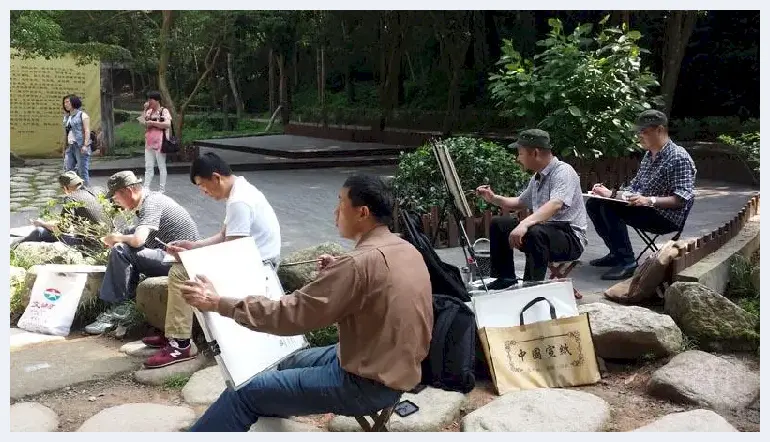 扬州八怪书画院2016赴浙江雁荡山写生活动圆满成功 | 艺术品杂谈