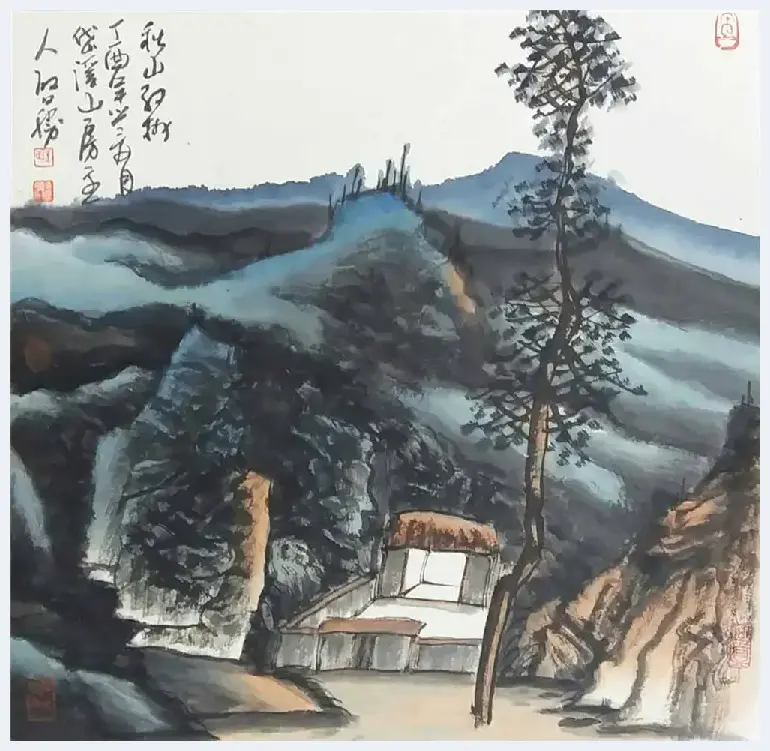 王启胜山水画小品 | 美术资料