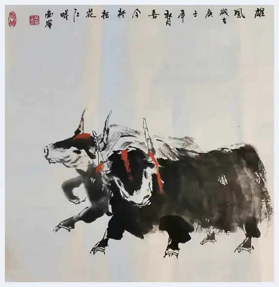 推荐艺术先锋人物——吴喜全［牛年画牛作品展在哈尔滨市举办］ | 艺术杂谈