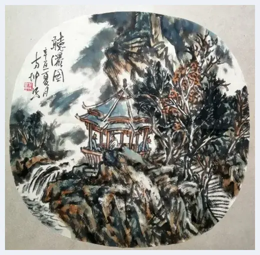 气韵峻雅·笔墨灵动——著名画家方坤作品欣赏 | 美术常识