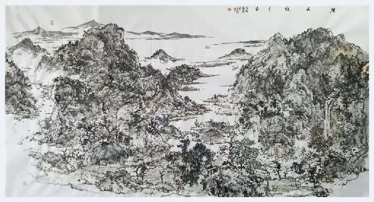 苍浑秀骨，隽朗神发：读张文新的山水作品 | 美术评论