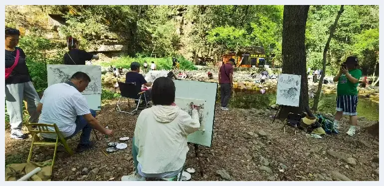 著名画家艾国山水画写生高研班《墨写湘西》 | 美术品鉴赏