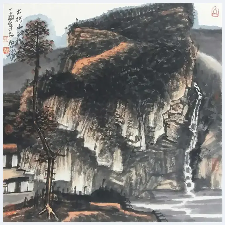 王启胜山水画小品 | 美术资料