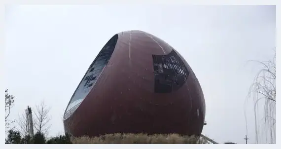 江苏无锡现紫砂壶形状建筑 | 美术品文摘