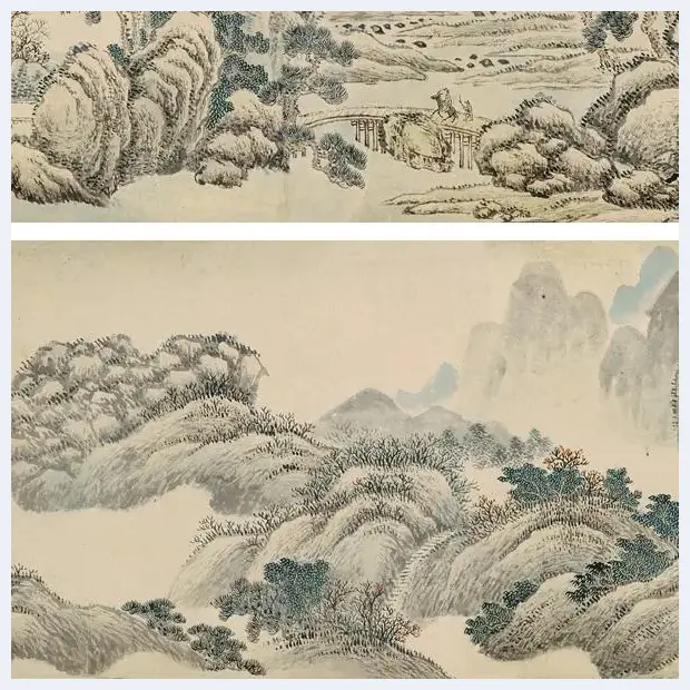 王翚《虞山山水卷》山水画鉴赏 | 艺术百科