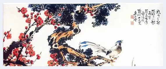 岳石尘花鸟画构图研究 | 艺术美文