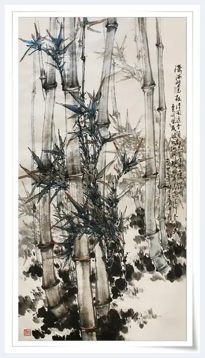 清风竹韵——青年画家王润之的墨竹画 | 美术品知识